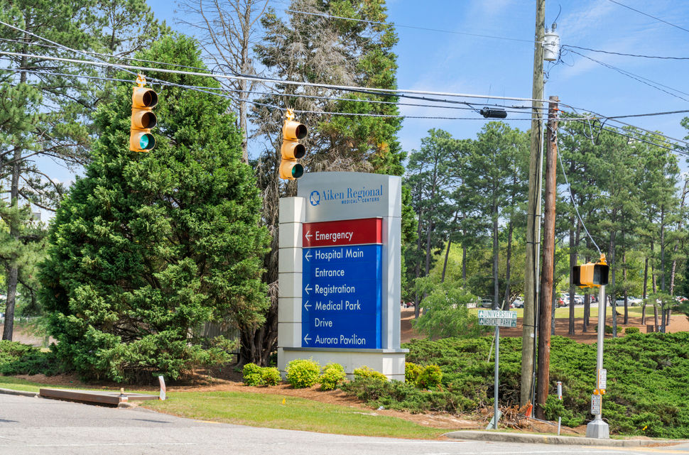 Providence at Trolley Run Station in Aiken, SC Proximity to Aiken Regional Medical Center